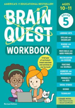 Brain Quest: Workbook: Grade 5 (Age: 10-11)(Revised Edition) | ISBN 9781523517398 | Kalimat Store