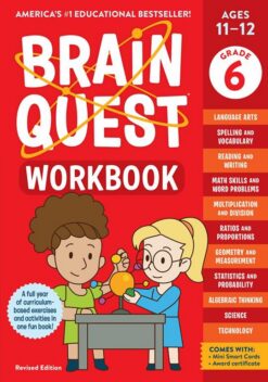 Brain Quest: Workbook: Grade 6 (Age: 11-12)(Revised Edition) | ISBN 9781523517404 | Kalimat Store
