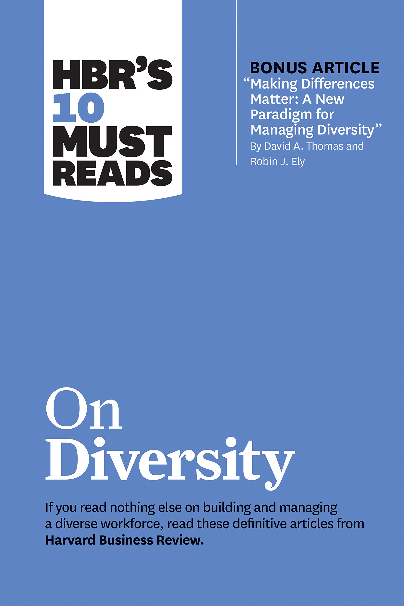 HBR's 10 Must Reads on Diversi