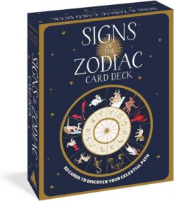 Signs of the Zodiac Card Deck: 50 Cards to Discover Your Celestial Path