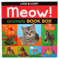 Look and Learn Meow Animals Box | ISBN 9781787003095 | Kalimat Store