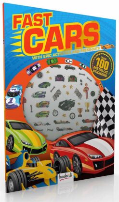 Fast Cars: With Epic Activities and Press-outs (Over 100 Met | ISBN 9781787722453 | Kalimat Store