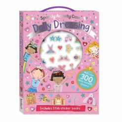 Sparkly Activity Case: Dolly Dressing (3 Fab Sticker books w | ISBN 9781787725287 | Kalimat Store