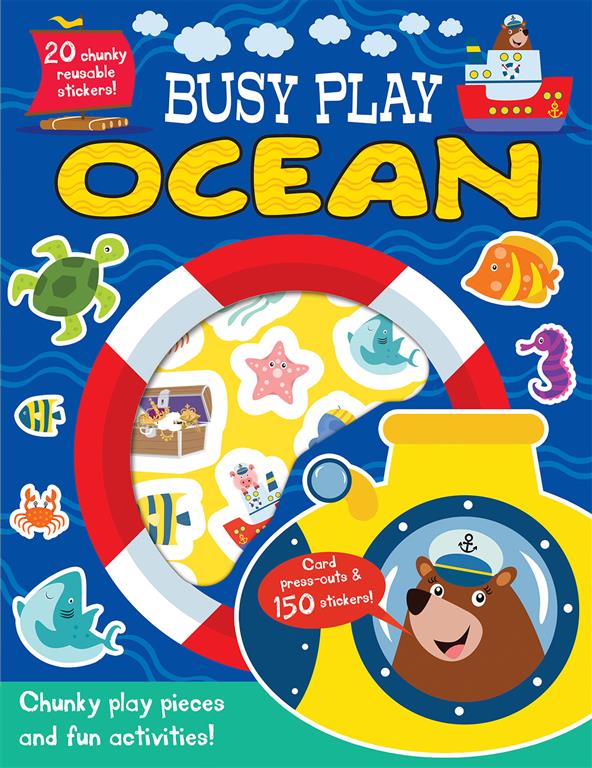Busy Play: Ocean (Activity Book) | ISBN 9781801052269 | Kalimat Store
