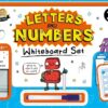 Help With Homework: 3+ Letters & Numbers Whiteboard Set | ISBN 9781801081399 | Kalimat Store