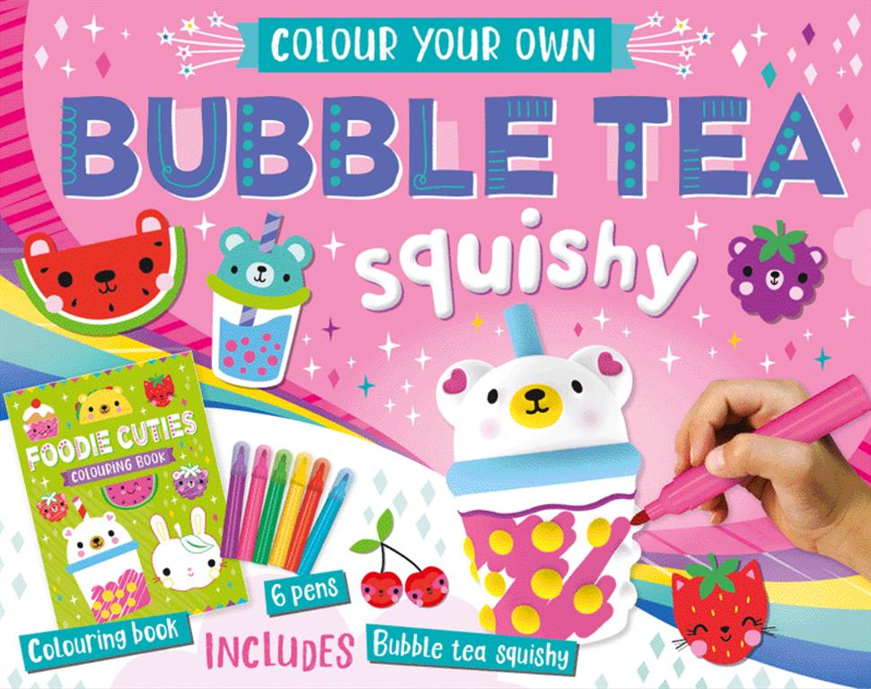 Colour Your Own: Bubble Tea Squishy | ISBN 9781805444657 | Kalimat Store