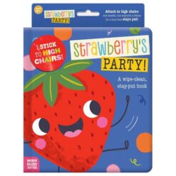 high-chair-books-strawberrys-party