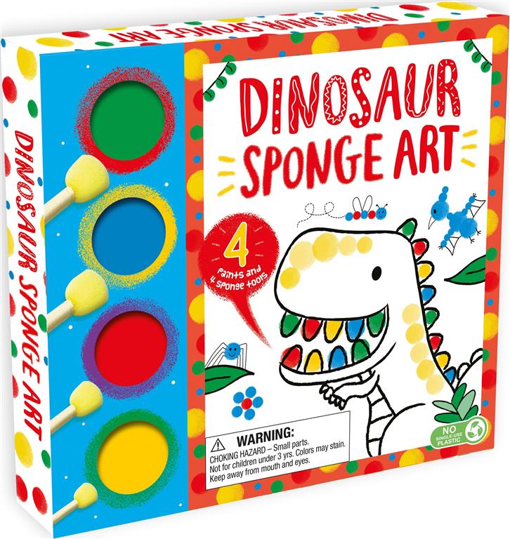 dinosaur-sponge-art