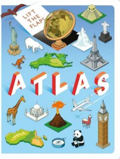 Lift The Flaps: Atlas | ISBN 9781837712694 | Kalimat Store