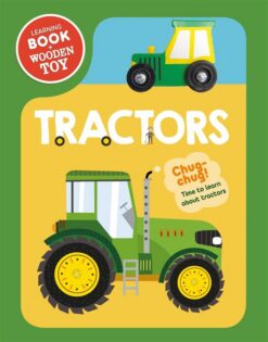 tractors-learning-bookwodden-toy