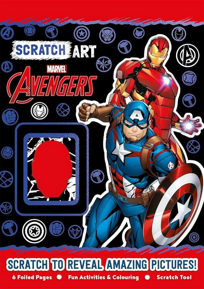 scratch-art-marvel-avengers