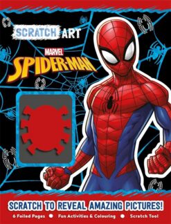 marvel-spider-man-scratch-art