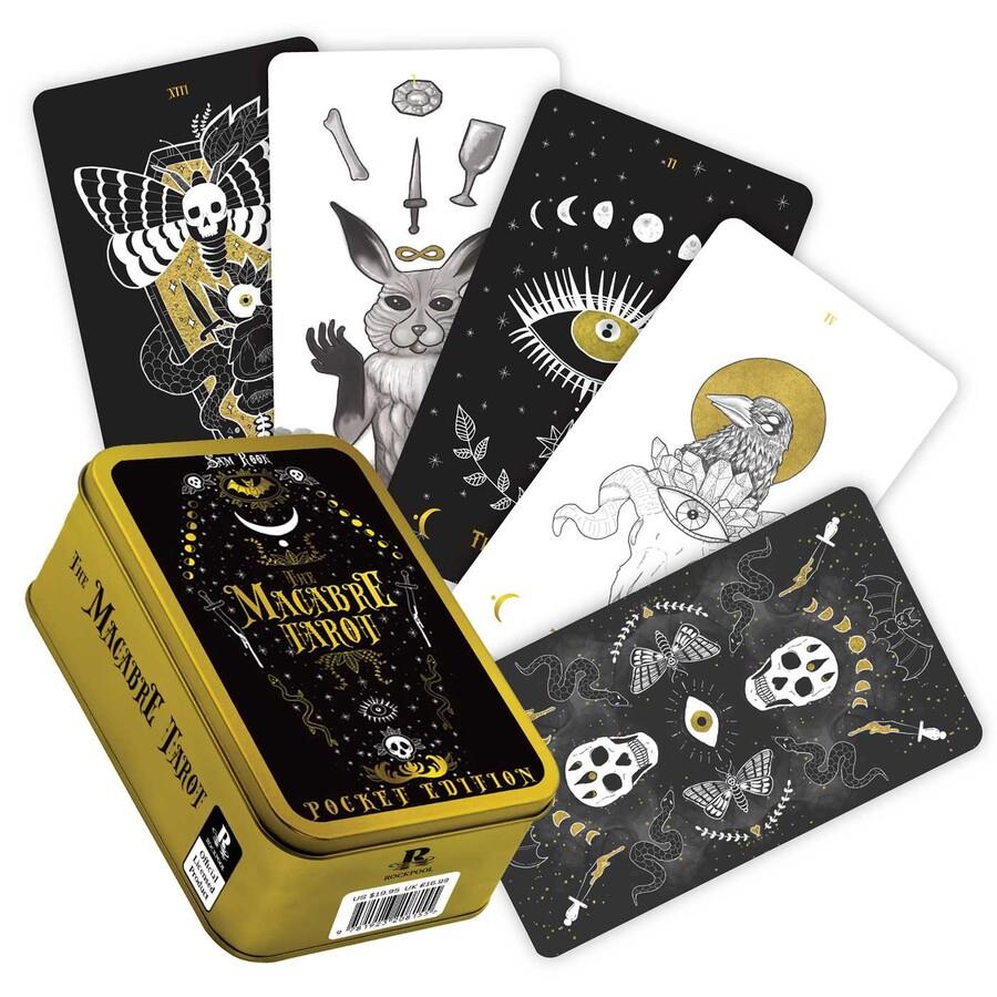 The Macabre Tarot (Pocket Tin Edition)(78-Card Deck & Guideb