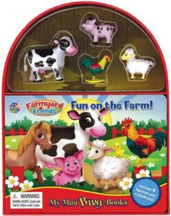 Farmyard Farms My Mini Busy Book | ISBN 9782764331453 | Kalimat Store