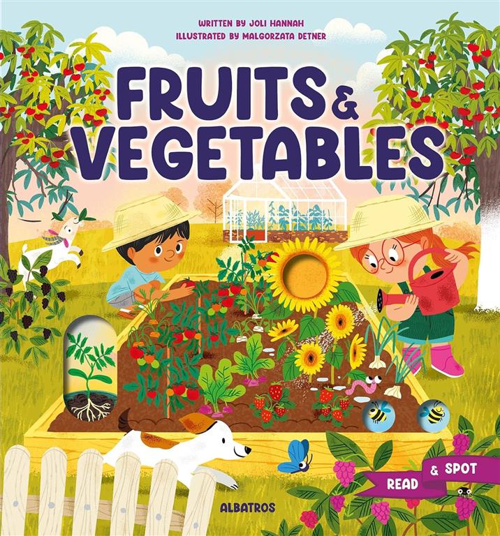 Read & Spot: Fruits and Vegetables | ISBN 9788000070001 | Kalimat Store