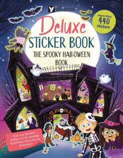 Deluxe Sticker Book: The Spooky Halloween Book | ISBN 9788000076164 | Kalimat Store