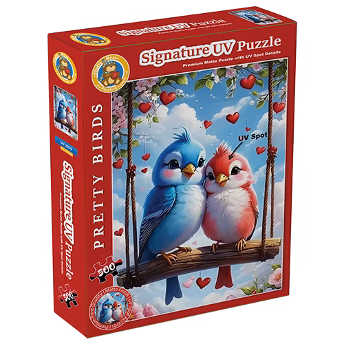 Pretty Birds – 500 pcs