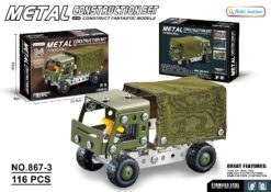 112PCS METAL BLOCK CAR SET