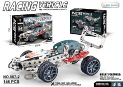 146 PCS METAL BLOCK CAR SET