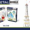 METAL INTELLIGENCE SELF-INSTALLED TOWER OF PARIS BLOCKS 389PCS