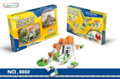 125PCS BLOCKS METAL SELF - CONTAINED STEGOSAURUS