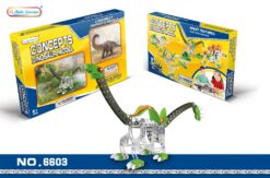 141PCS BLOCKS METAL SELF-MOUNTED SEISMOSAURUS