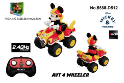 MICKEY AVT 4 WHEELER 2.4G R/C CAR(WITH ELECTRICITY)