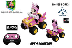 MINNIE AVT 4 WHEELER 2.4G R/C CAR(WITH ELECTRICITY)