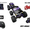BLACK PANTHER RC TRUCK 2.4G WITH BATTERY