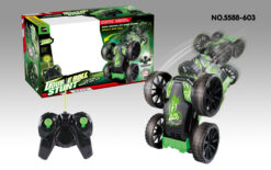 4CH R/C STUNT CAR ON DOUBLE-FACED WITH BATTERY AND USB CHARGER