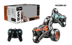 2.4G FOUR WHEEL RC STUNT CAR BATTERY INCLUDED