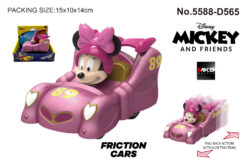 13CM MINNIE FRICTION CAR