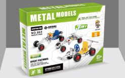 METAL SELF-ASSENBING CAR BLOCKS 83PCS