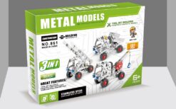 137PCS BLOCKS SELF-ASSENBING 3IN1 CAR