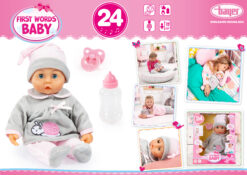 FIRST WORDS BABY 38CM