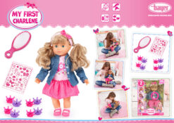MY FIRST CHARLENE 40CM W/2 SOUNDS