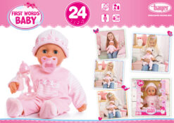 FIRST WORDS BABY 38CM