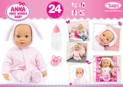 ANNA FIRST WORDS BABY 38CM