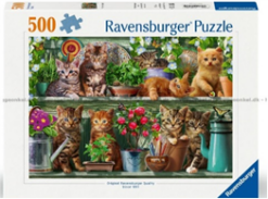 Cats on the Shelf 500 Pcs