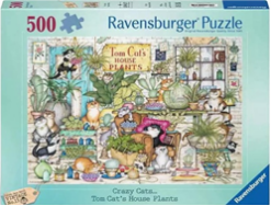Crazy Cats: Tom Cat's House Plants 500 Pcs