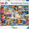 World Travel Pinboard 500 Pcs