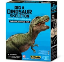 4M Kidz Labs Dig a Dinosaur Skeleton/T-Rex