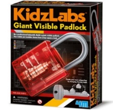 4M Kidz Labs Giant Padlock