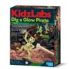 4M Kidz Labs Dig a Glow Pirate