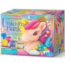 4M KidzMaker Mini Unicorn Bank