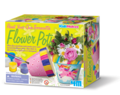 KIDZMAKER/PAINT YOUR OWN TERRACOTTA FLOWER POTS | ISBN 4893156047816 | Kalimat Store