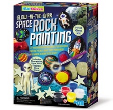 4M KidzMaker Space Rock Painting