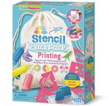 4M KidzMaker Stencil Backpack Printing