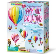 4M KidzMaker Hot Air Balloons Mobile
