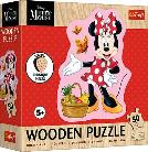 "50 Wooden Contour Puzzle" - Happy Minnie / Disney Minnie_FSC Mix 70%
